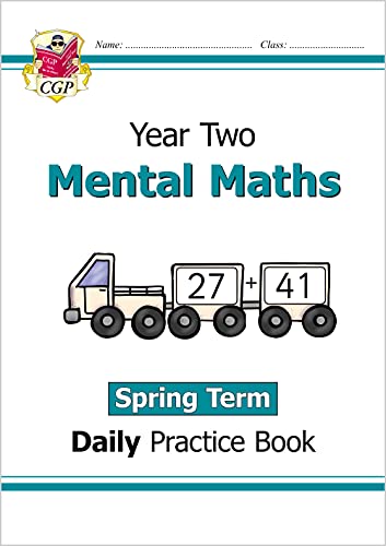 KS1 Mental Maths Year 2 Daily Practice Book: Spring Term (CGP Year 2 Daily Workbooks)